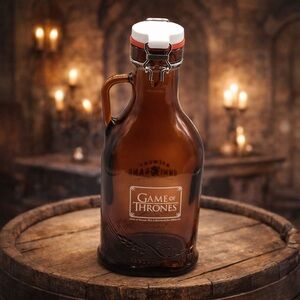 Game of Thrones x Ommegang Brewery Collectible Amber Glass Growler